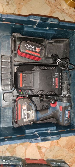 Kit BOSCH rotopercutor BOSCH GBH 18V-26 autofiletanta BOSCH GSR 18V-LI