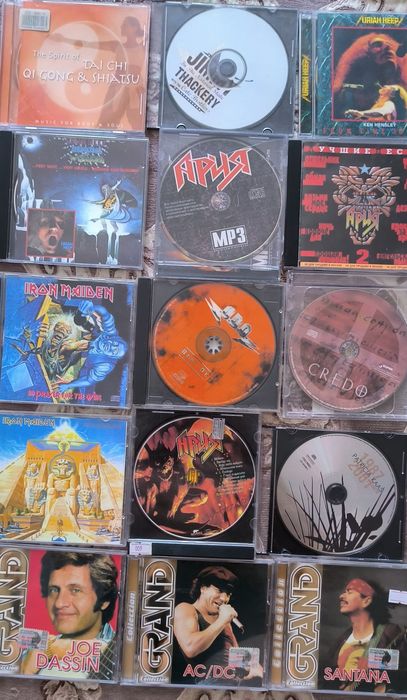 СД диски из личной коллекции