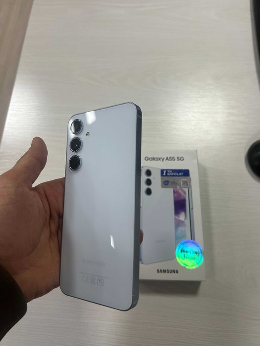 Samsung Galaxy A55 (8/256). Sotiladi yoki Obmen (men tomondan to'lov)