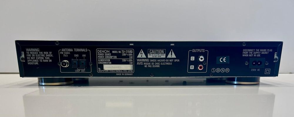 Vand tuner Denon TU-215RD RDS