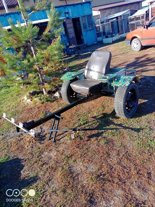 Рыбацкий прицеп для мотоблока