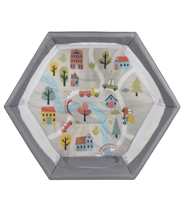 CANGAROO Кошара за игра PLAYBOX СИВА