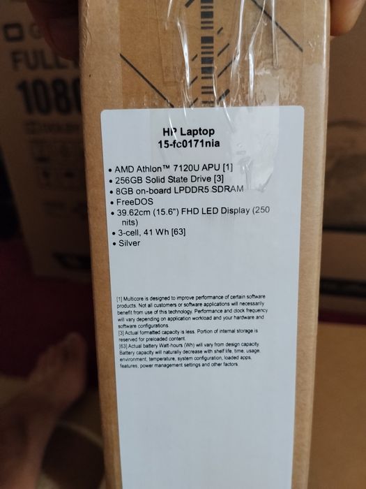 HP kompyuter yangi karobka
