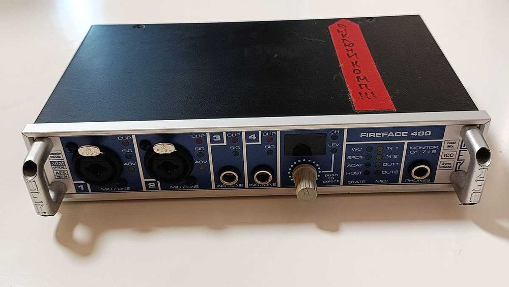 RME Fireface 400 – Легендарен аудио интерфейс / 8-канален Standalone разширител
