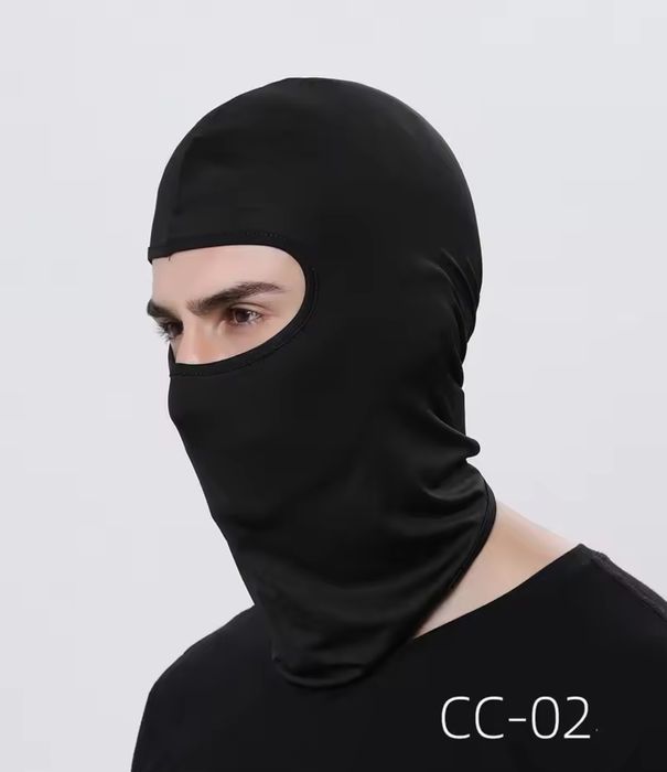 Mască Moto Cagula Moto Ski ATV - neagra unisex