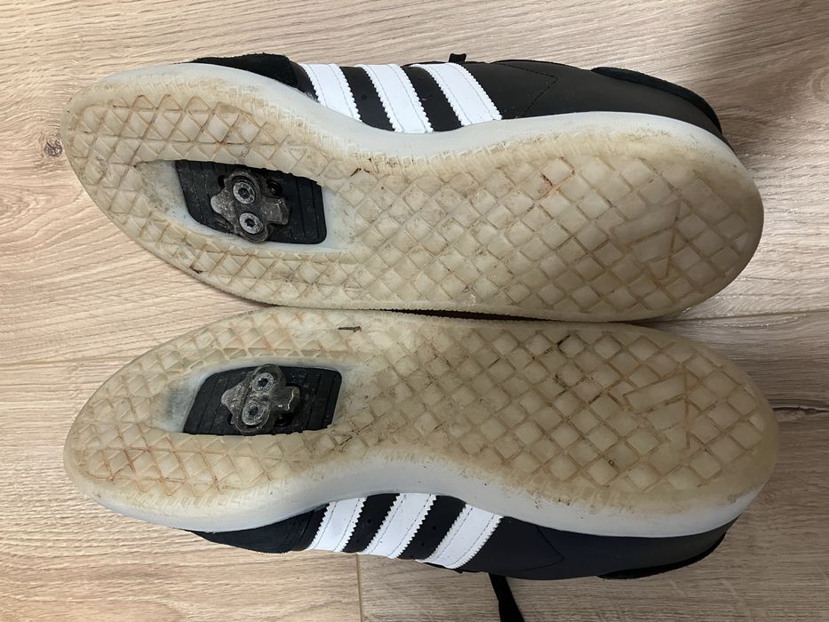 Adidas Velosamba Leather (pantofi ciclism spd papuci piele)