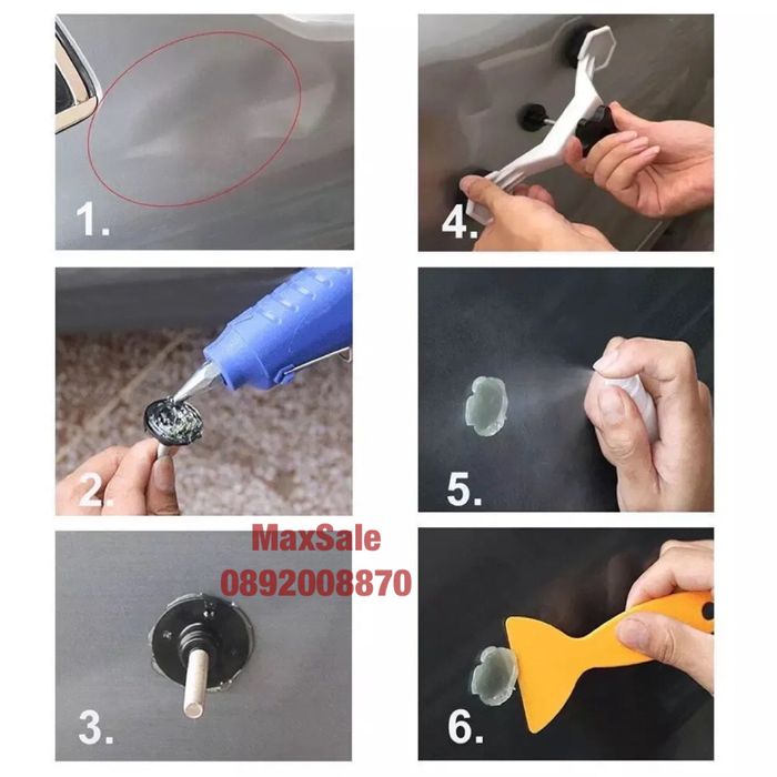 PDR вакуум тип обратен чук алуминиев мост шаблон