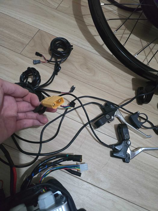 Kit bicicleta electrica 16' motor integrat in roata, invertor 3000W