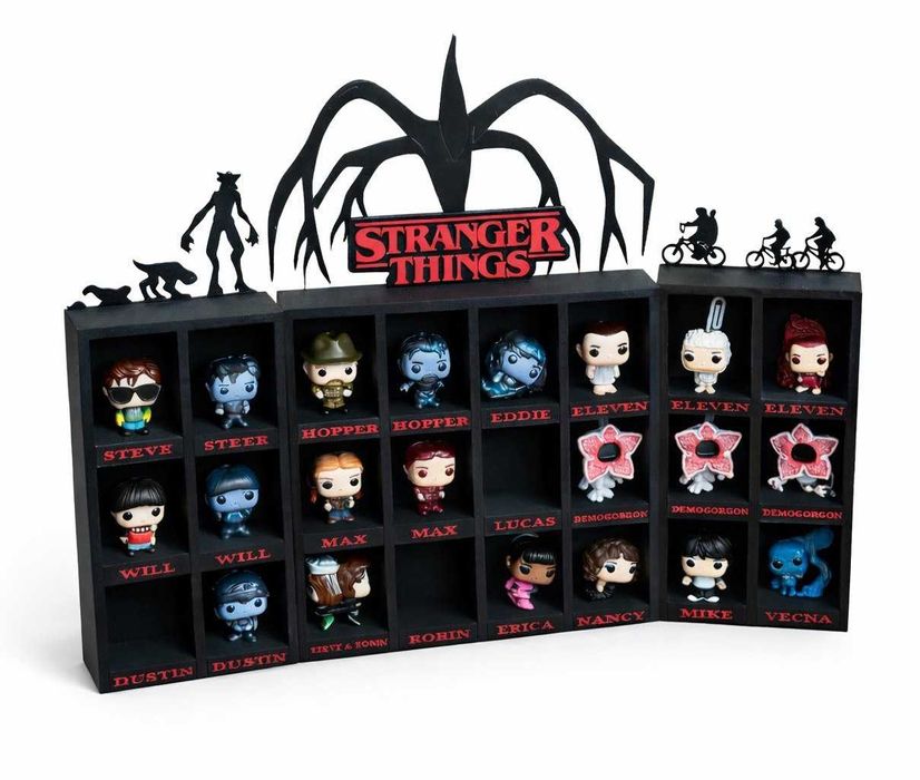 Поставка за фигурките на Stranger Things (Странни неща)!