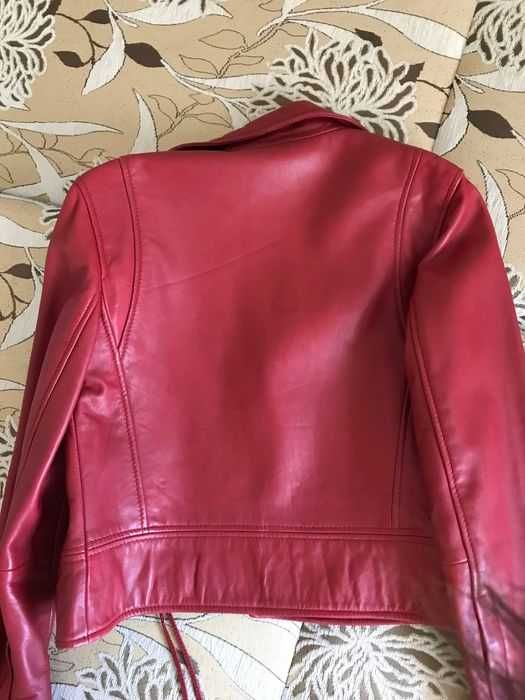 Натуральная кожаная куртка