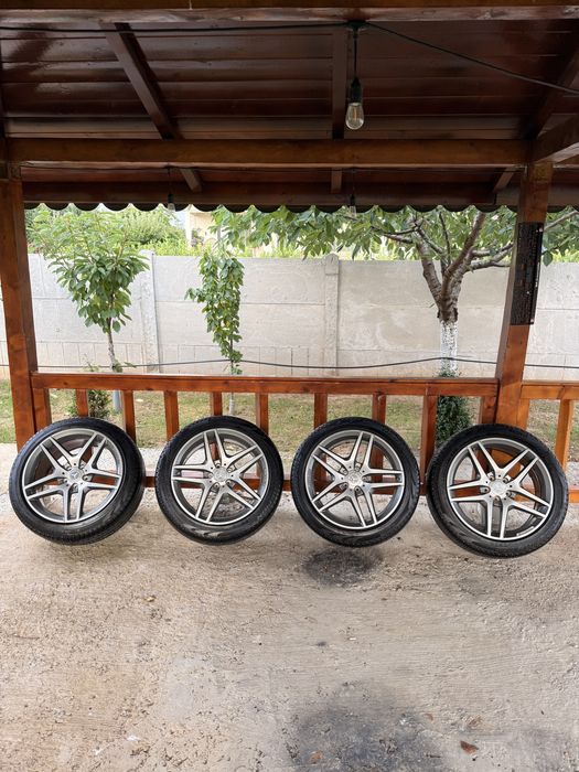 Jante originale Mercedes Benz  AMG 19 inch W222 A217 C217 A2224010000 himalaya grey Lucios