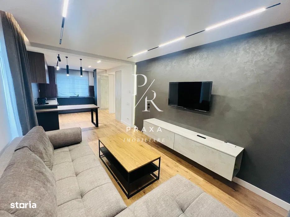 Apartament 2 camere, mobilat modern, gradina, parcare, zona Sub Cetate — fotografia 1