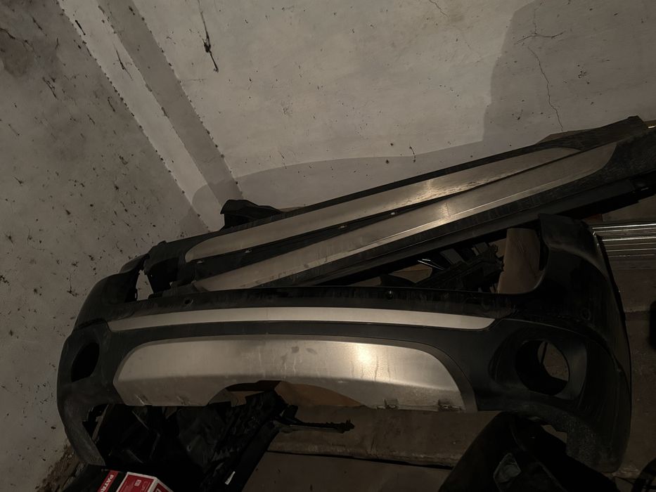 Бампер, пороги, глушитель