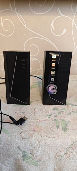 Колонки для ПК DEXP Focus R650 (Bluetooth, RGB-подсветка)
