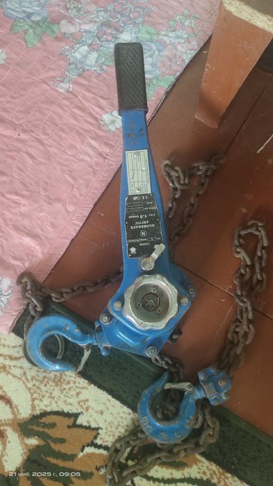 Лебедка для автотеха союз