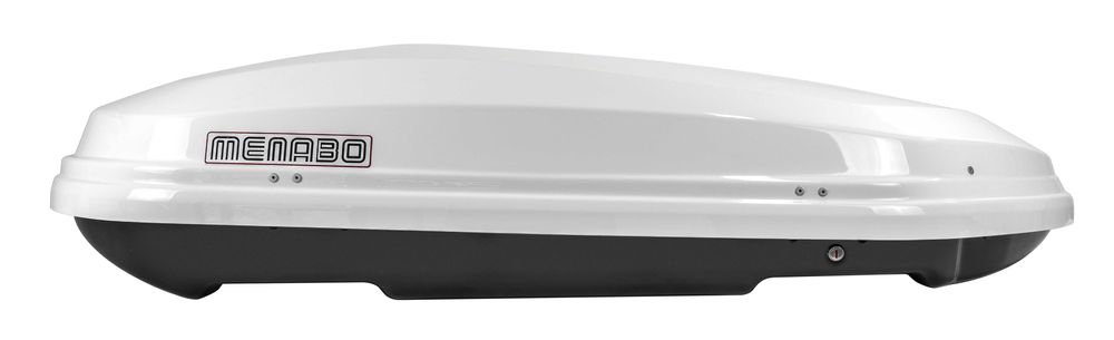 Cutie portbagaj Menabo Diamond 450 White, 163x90.7x36cm