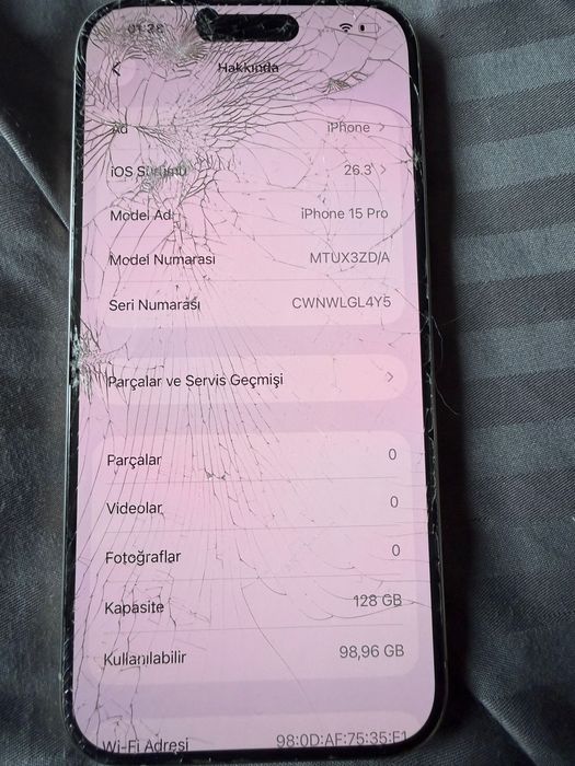 Iphone 15 pro 128 gb