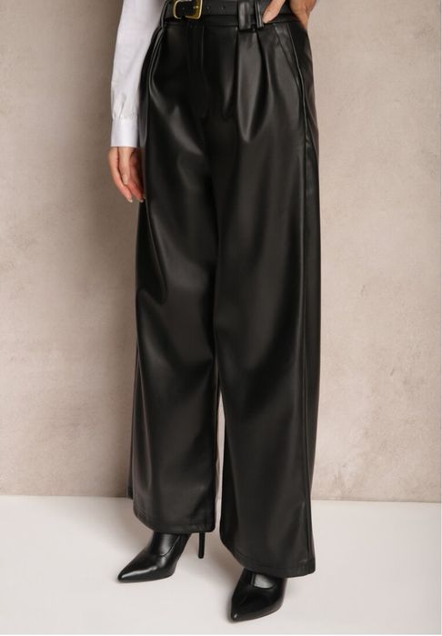 Pantaloni imitație de piele l