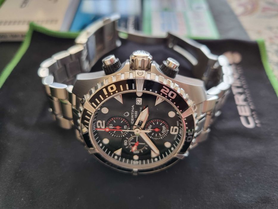 Certina Automatic Chronograph DS Action Diver / Мъжки швейцарски часовник / Автоматичен Хронограф/ C032.427.11.051.00
