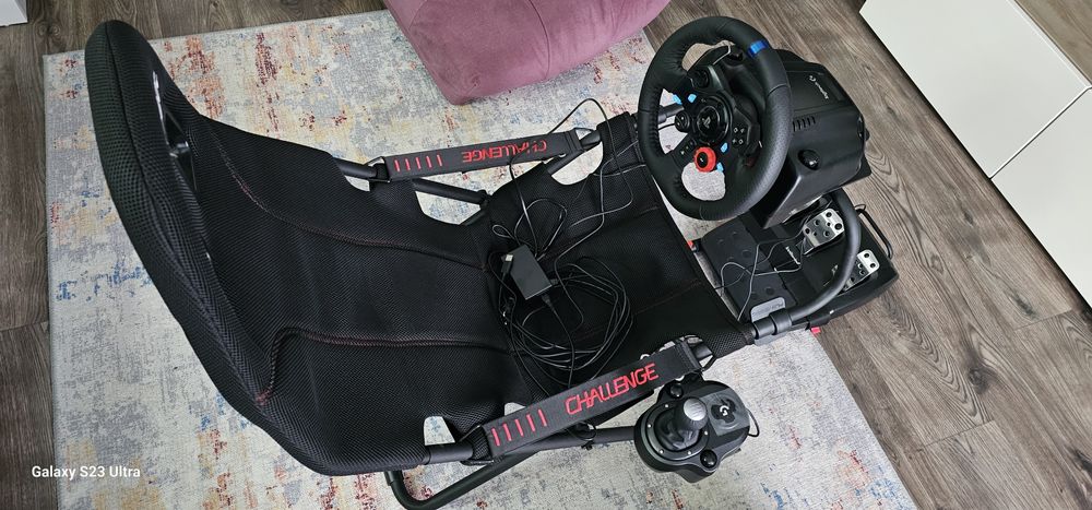 Cockpit Playseat Challenge ActiFit, Pliabil, + volan G29