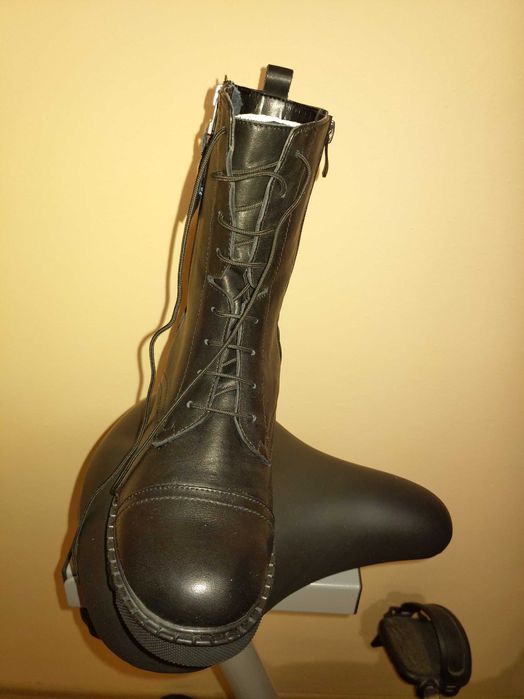 Зимни дамски боти , естествена кожа