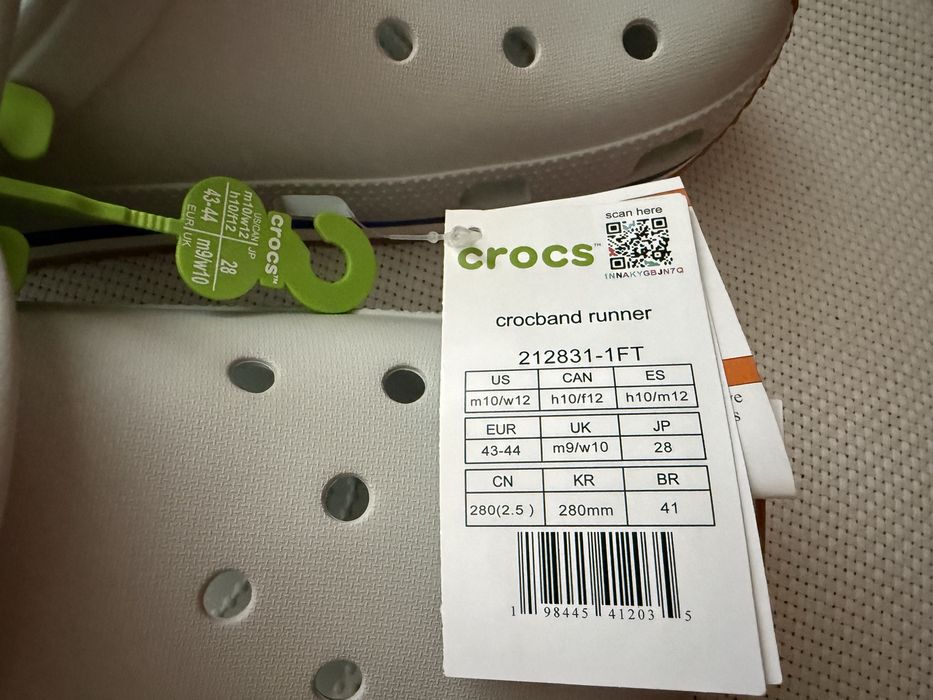 Crocs retro runner 43-44