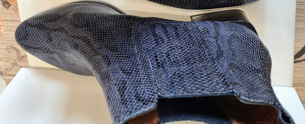 Боти Hispanitas, естествена кожа, сини, р.38