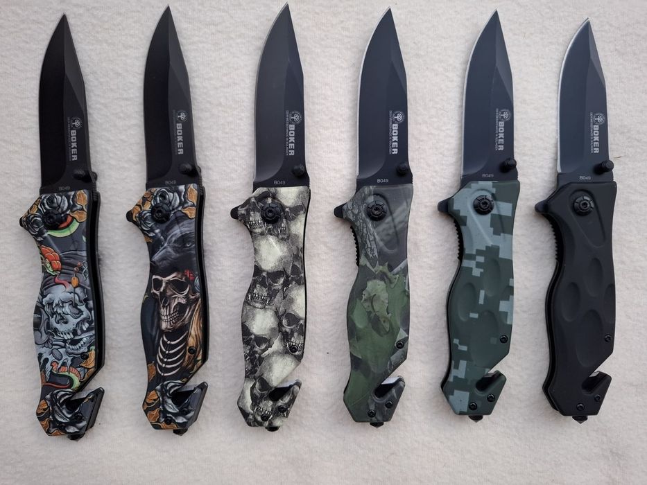 Джобен сгъваем нож BOKER 6 цвята,В049