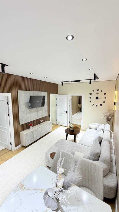 2 в 3-комн. 52 м², Чиланзар-19, евроремонт, мебель и техника`