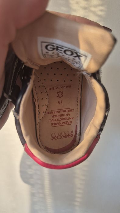 Ботинки Geox для малышей 19 размер 11 см