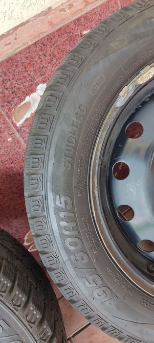 Колеса комплект диски + шины зима 195/60R15