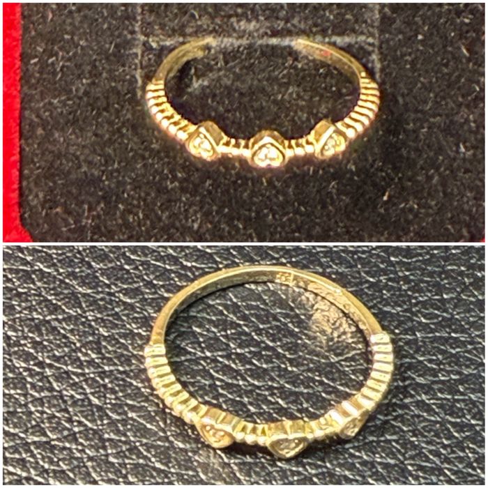 Златен пръстен халка ЧИСТО НОВ Gold halka prasten