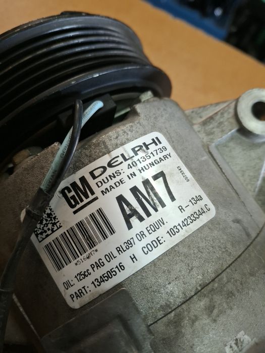 Compresor aer condiționat Opel Mokka Zafira C Insignia  Astra J 1.6D
