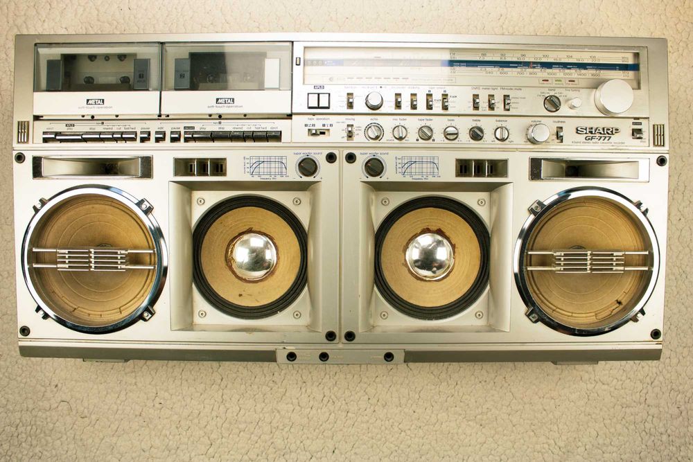 Sharp GF 777 Z Boombox касетофон