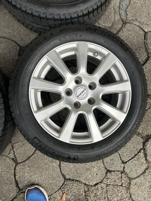 Jante aliaj 5x112mm, anvelope iarna 205/55 R16, VW, Audi, Seat, SKoda, Mercedes