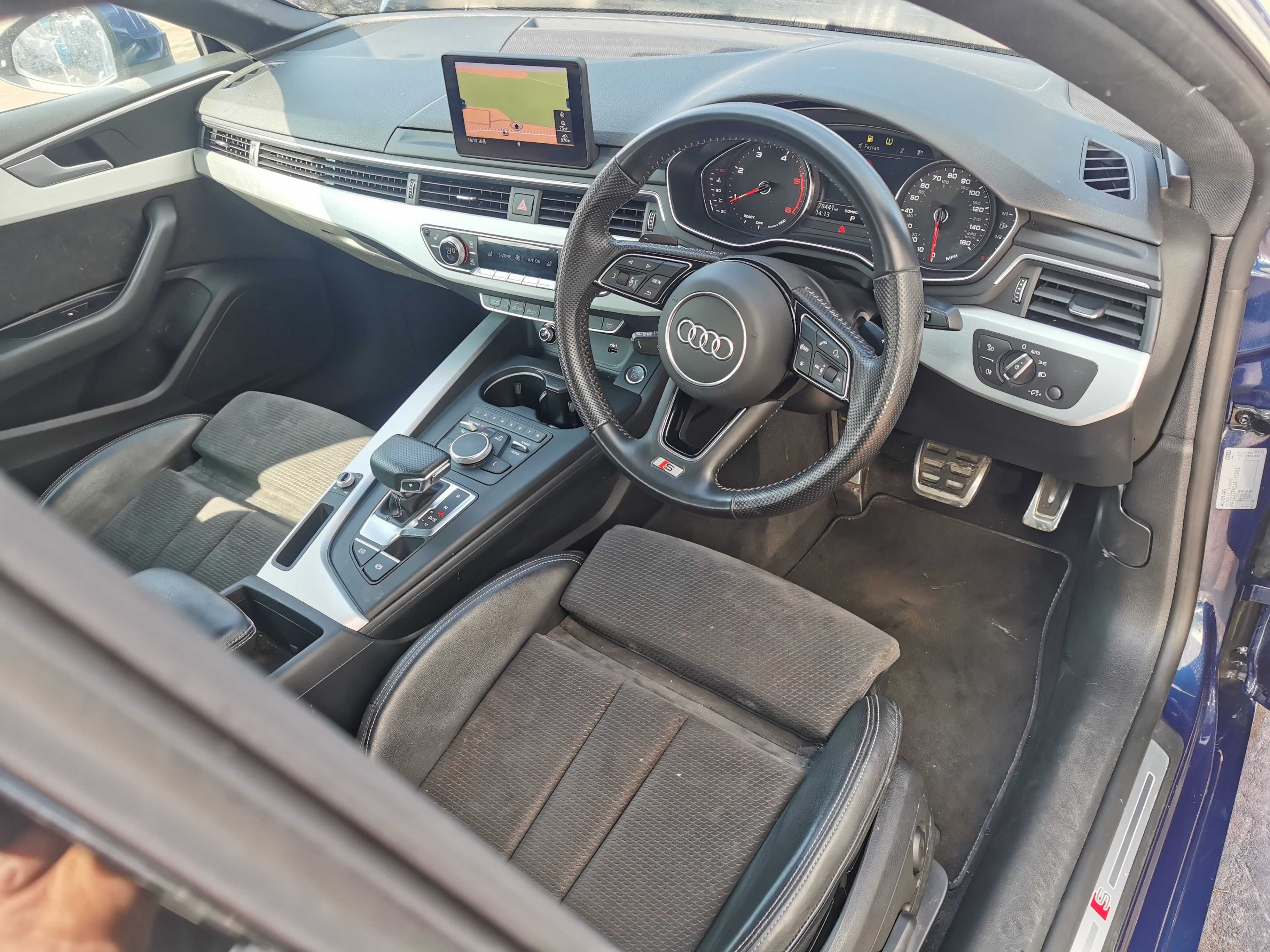 Dezmembrez Audi A5 B9 Bara Fata S Linne A5 B9 Interior A5 B9 Haion A5