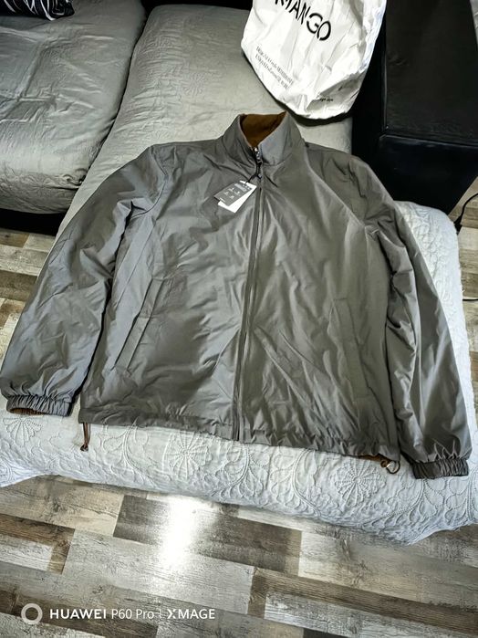 Ново мъжко яке с две лица Mango XL
