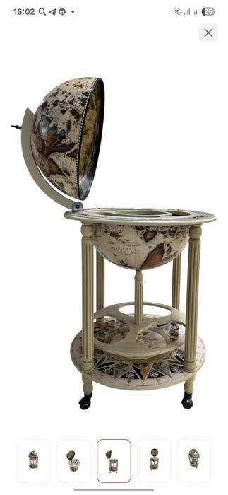 Интерьерный глобус-бар Jufeng