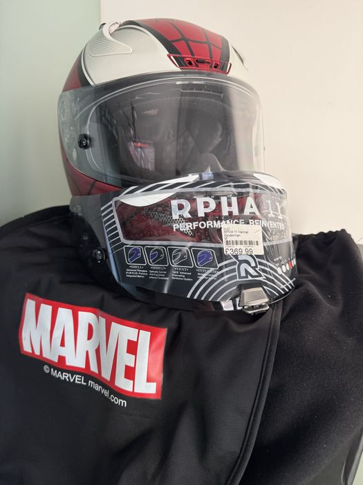 Casca Hjc RPHA 11 Marvel Spiderman masura M