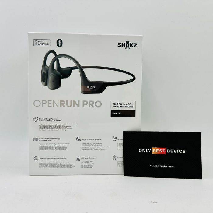 Casti Shokz OpenRun Pro Black