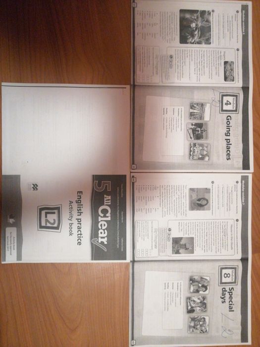 Vând carte tipărită de engleza clasa 5