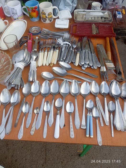 Ложки вилки поварешки