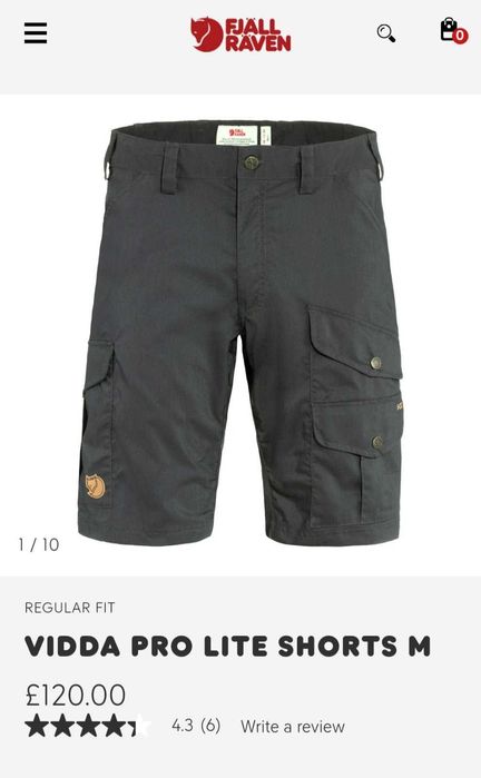 FjallRaven-G 1000-мъжки бермуди XL