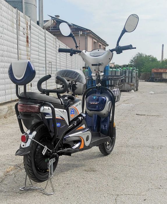 Електрически скутер EcoWay модел JML 350 W мотор син