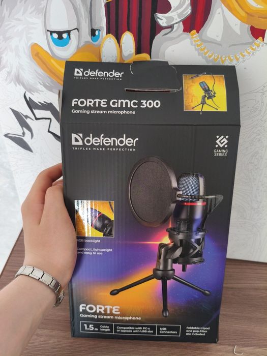 USB микрофон Defender Forte GMC 300