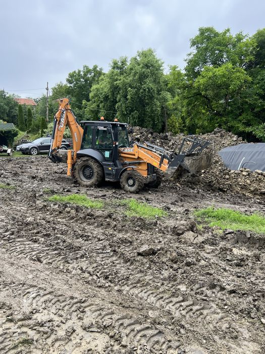 Inchiriez utilaje buldoexcavator  bascula 8x4