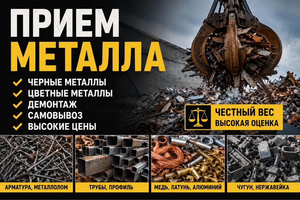 Прием металла самовывоз
