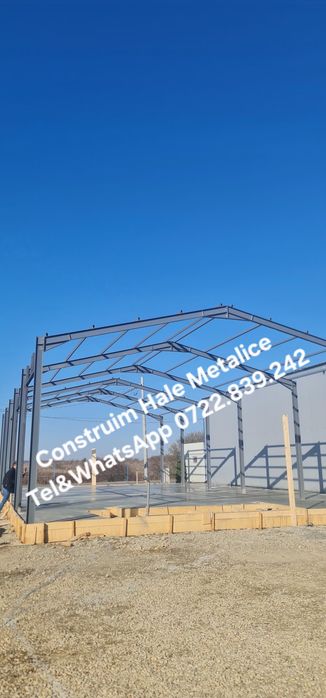 Vand hala metalica 15x35 structura panouri sandwich si alte dimensiuni