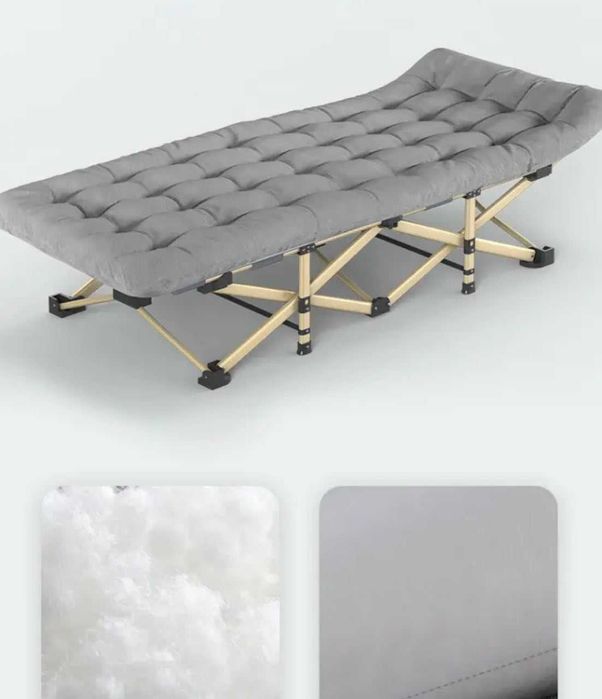 Раскладушка 194х80 см. Складной. Чехол  Доставка бесплатно