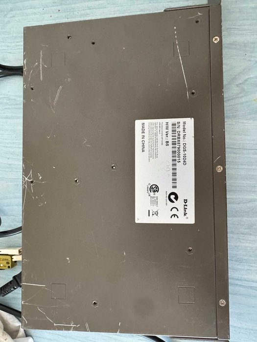 Switch D-Link DGS-1024D, 24 porturi Gigabit, Rack 19"